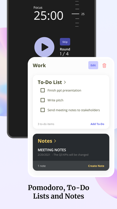 blocos: daily schedule planner Screenshot