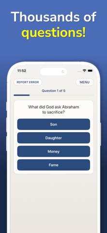 Bible Trivia - Christian Game app screenshot