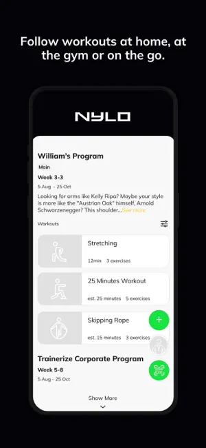 NYLO Fitness screenshot 3