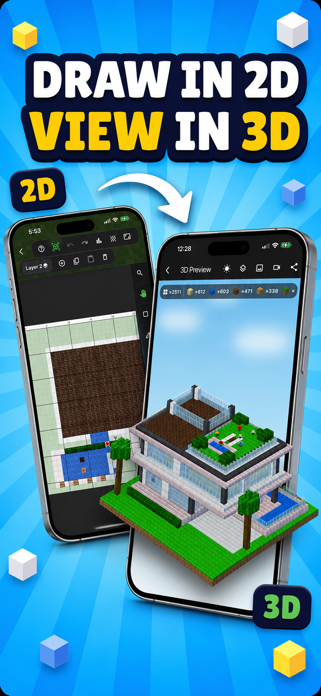 Craft Block Tool:Build Planner Screenshot 2 of 7