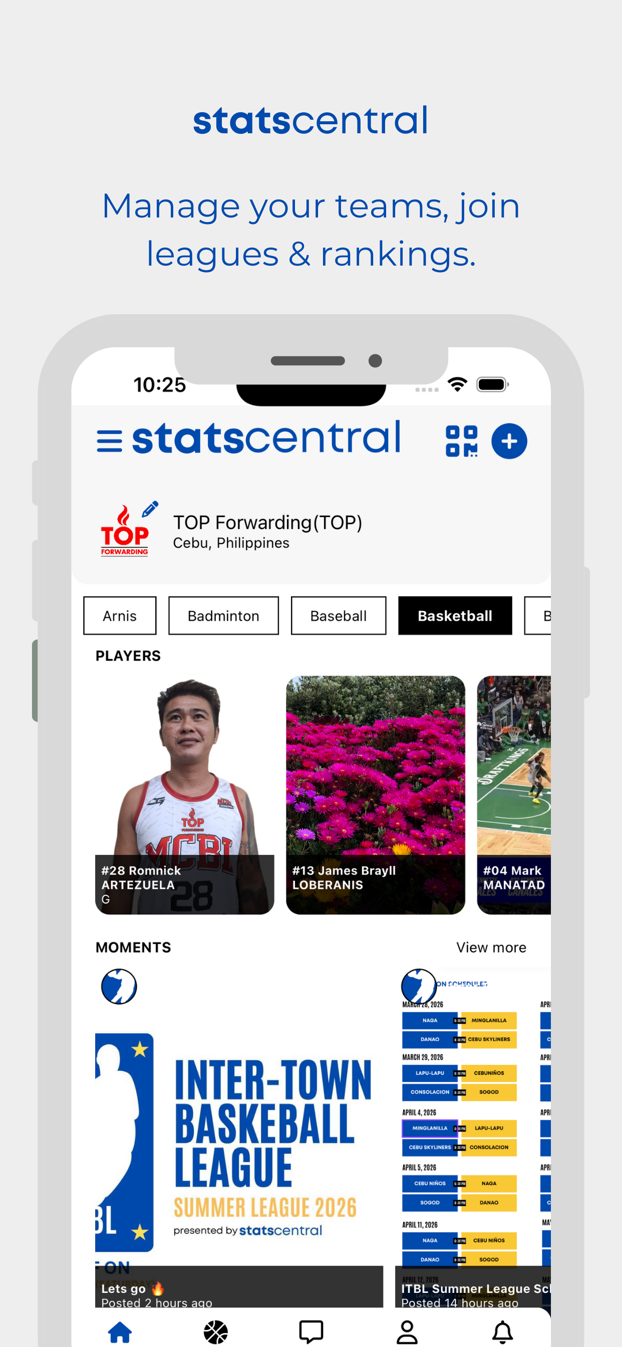 StatsCentral: Sports & Stats