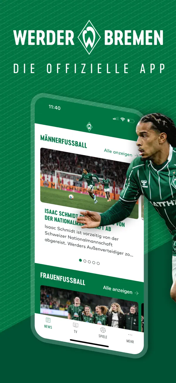 Screenshot #1 pour SV Werder Bremen
