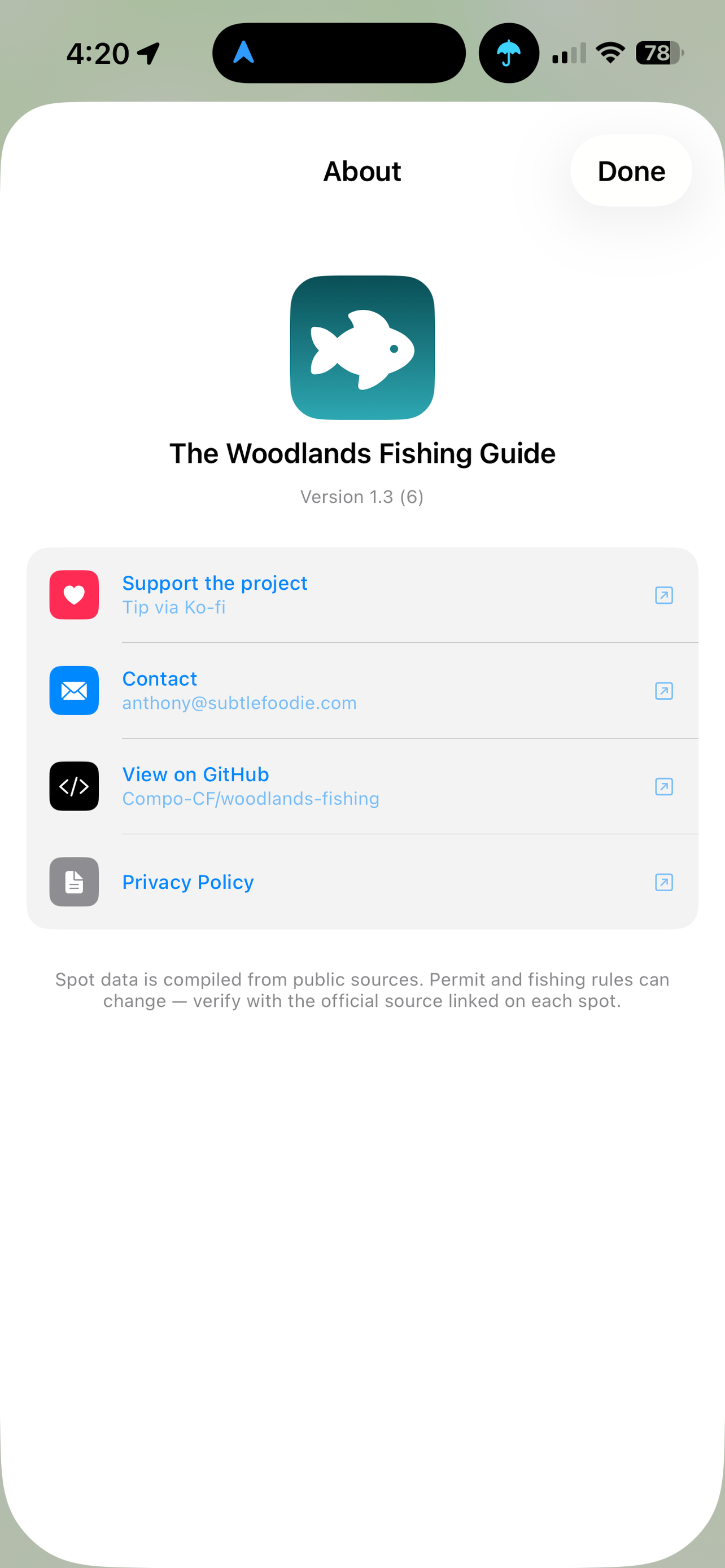 The Woodlands Fishing Guide screenshot 6