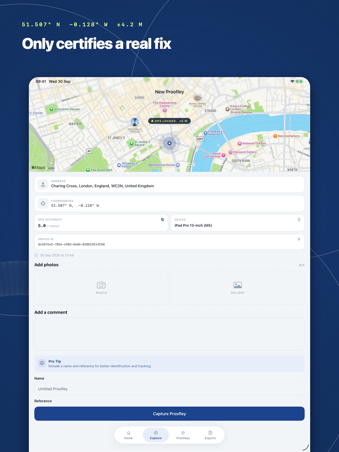 Screenshot 5 of Proofley: GPS Photo Evidence