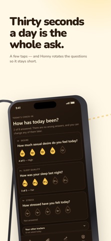 Honny: Libido Intimacy Tracker Screenshot 6 of 7