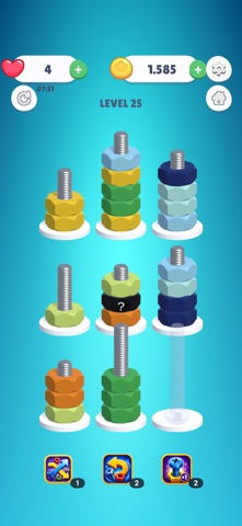 Nuts & Bolts Sorting Puzzle Screenshot 6 of 6