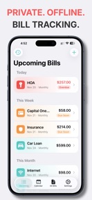 BillRadar: Bill Reminder screenshot