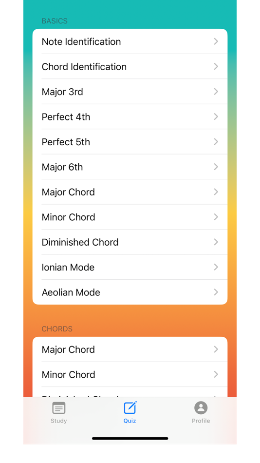 #5. Memorize Music Theory (iOS) 由: Erik Brown