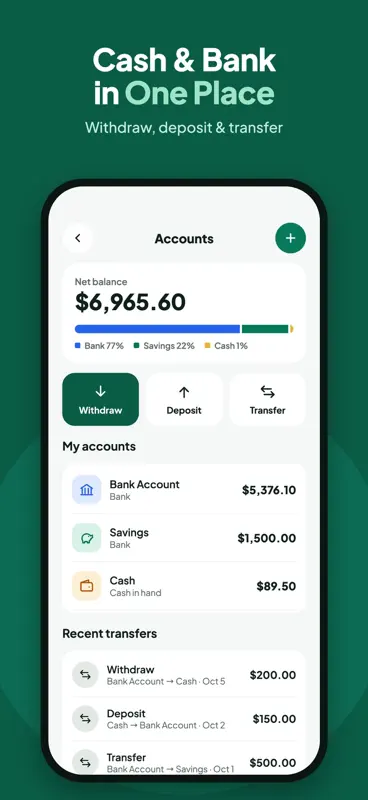 Expense Manager, Money Manager screenshot 5 of 7