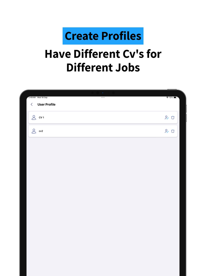 ResuME Maker - CV Jobs Builder