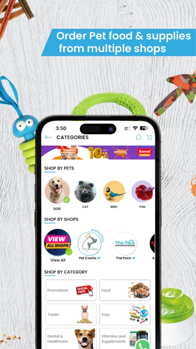 Petsmarket - indulge your pet Screenshot