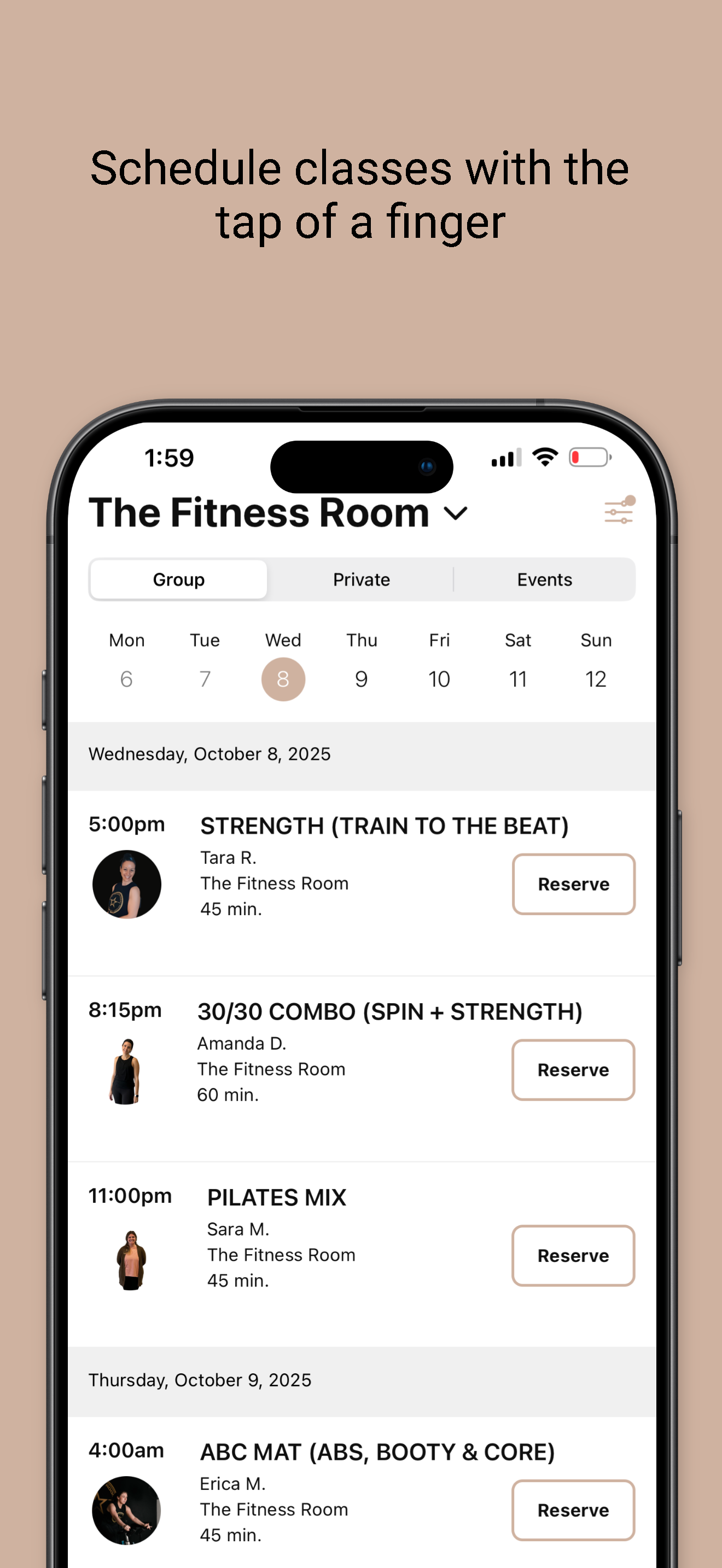 The Fitness Room screenshot 3
