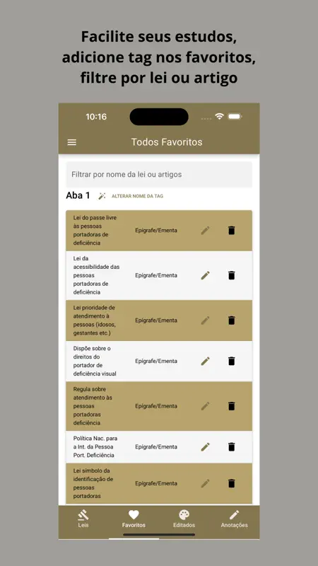 Vade Mecum Lite Direito Brasil screenshot 4 of 10