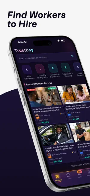 Trustboy: Hire & Get Hired screenshot 1