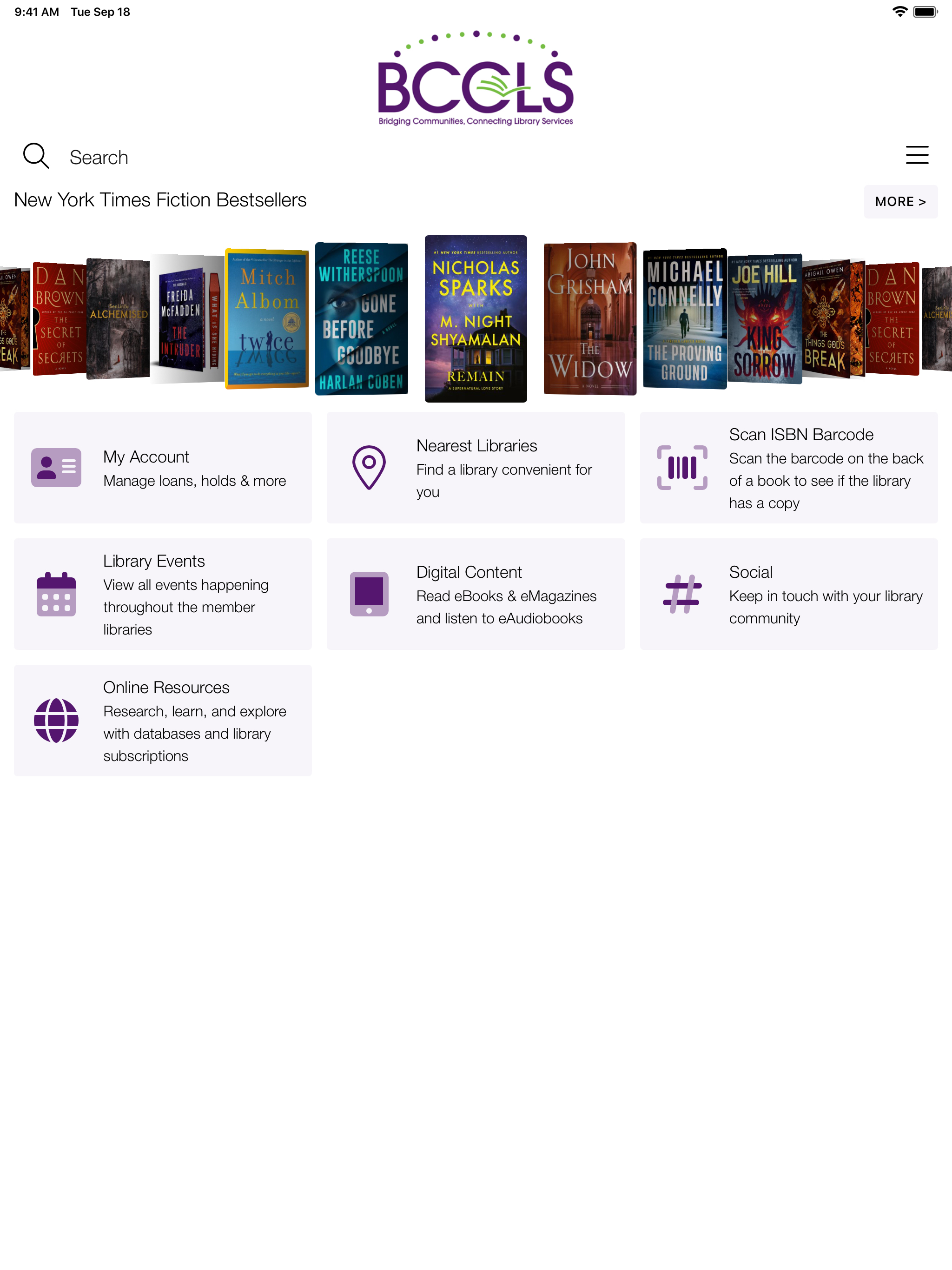 BCCLS Libraries (NJ) screenshot 7