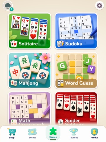 Classic Offline Games iPad screenshot