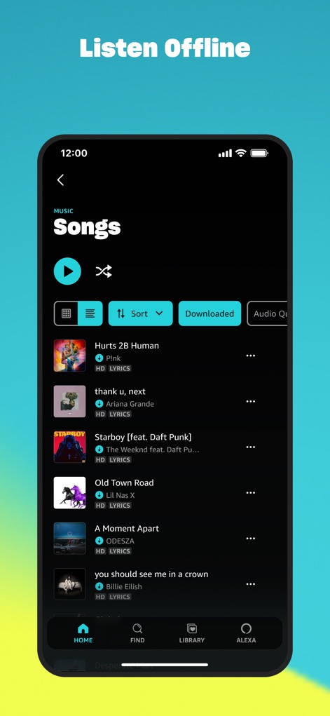 Amazon Music: Songs & Podcasts - Offline Listening Freedom