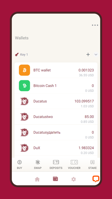 Screenshot #3 pour Ducatus Wallet 3.0