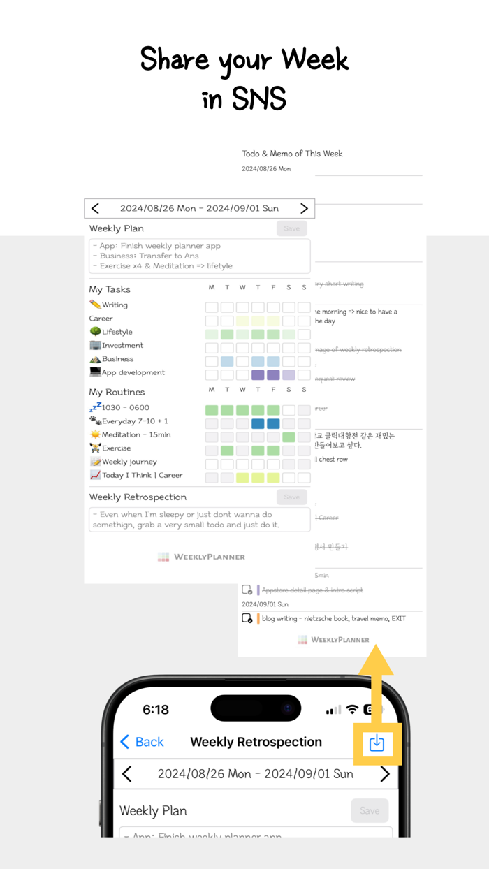 Weekly Planner - Todo, Routine