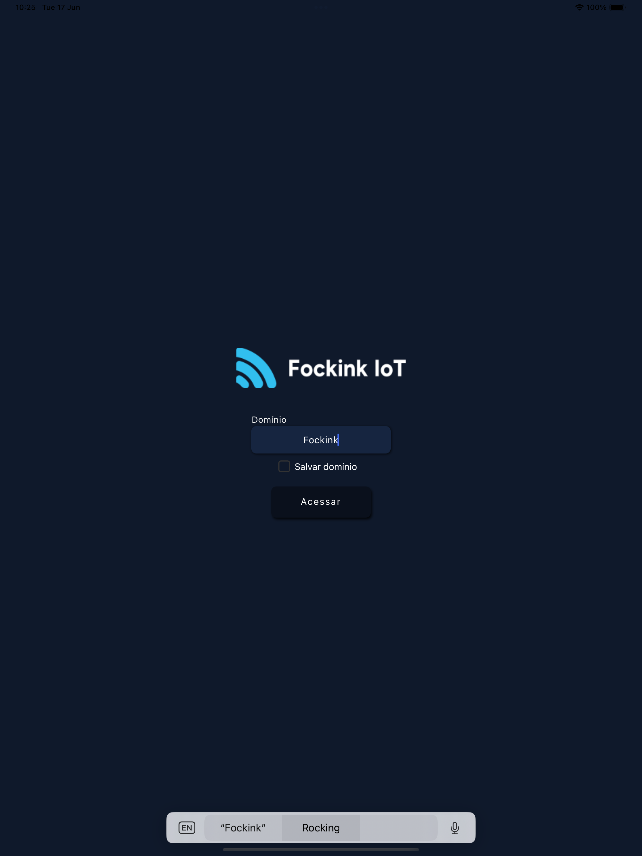 Fockink Portal IoT