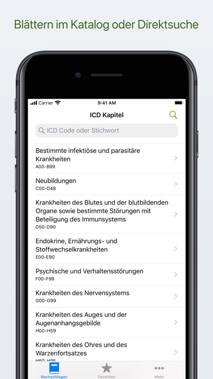 ICD 10 - ICD 11 Diagnosen