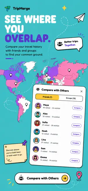 Where to Go & Map : TripMerge screenshot 3