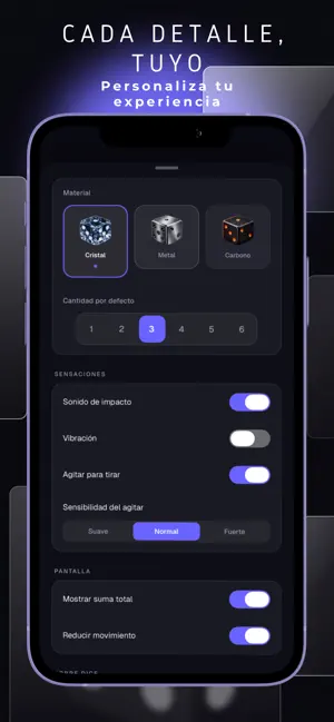 Dice: Lanzador de Dados 3D screenshot 3
