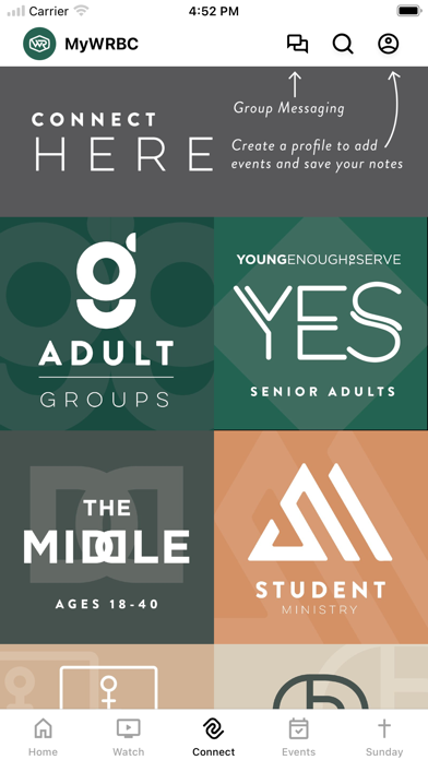 Westport Road Baptist Church iPhone screenshot 3 - Education app
