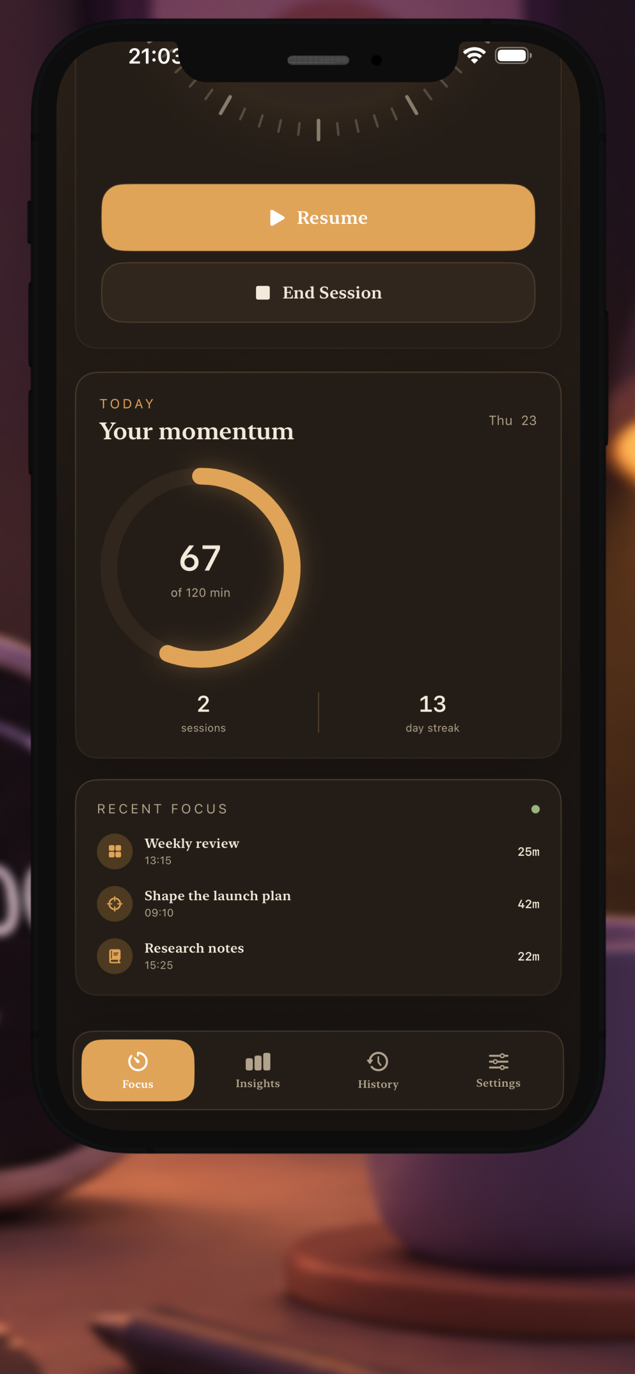 Don't burn: Pomodoro Timer screenshot 4