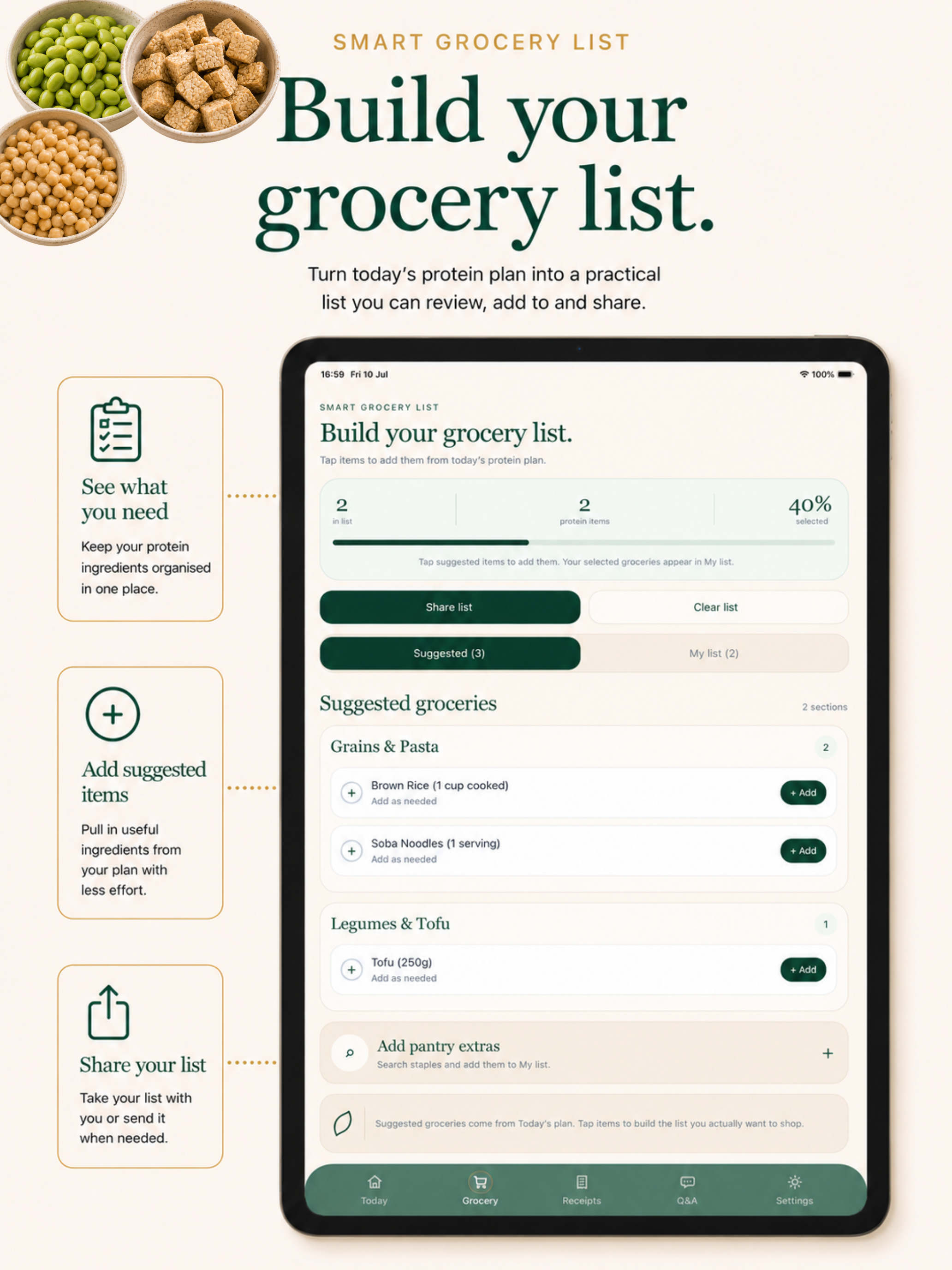 Vegan Protein Planner screenshot 11