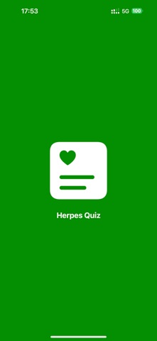 Herpes Quiz for Singles iPhone screenshot