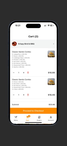 Krispy Bird BBQ Screenshot 1 of 6