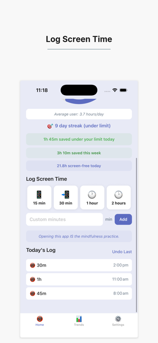 My Screen Time - Mindful Use Screenshot 3 of 5