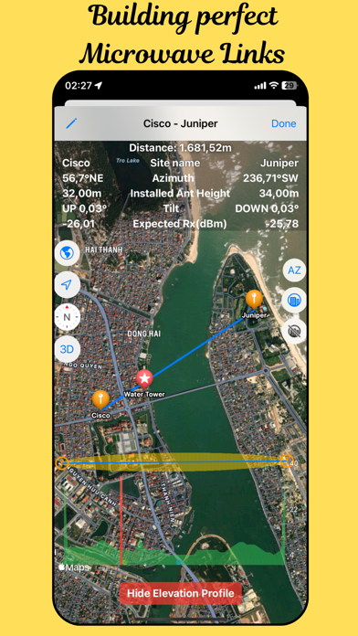 Microwave Link Calculator Screenshot