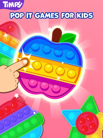 Pop It Games For 2 Year Olds iPad screenshot
