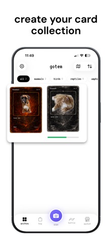 gotem: animal identifier ai iPhone screenshot