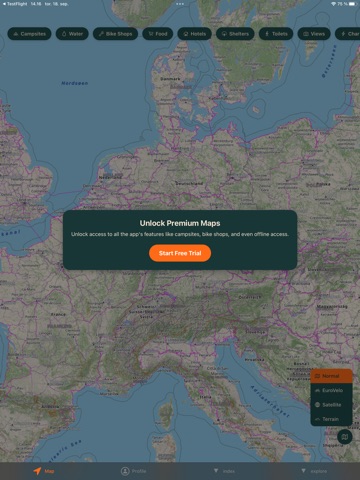 Bikepacking - Route Planner