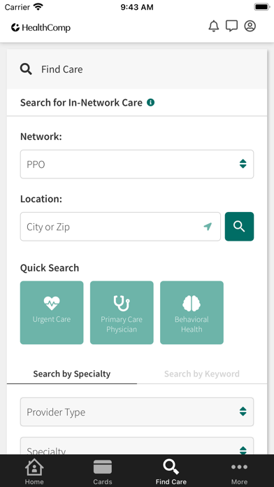 HCOnline - PersonifyHealth Screenshot