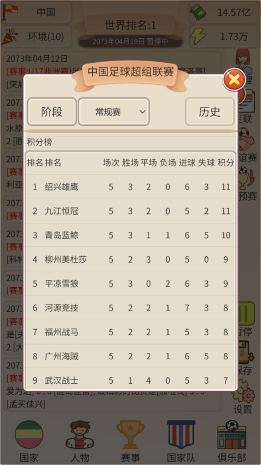 #5. 足协掌门人-文字版足球爽游 (iOS) 由: 渝 周