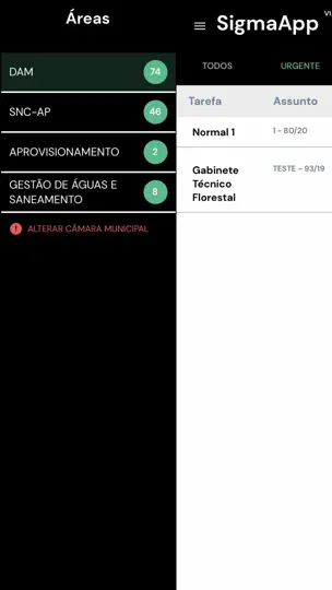 Screenshot von SigmaApp auf dem iPhone 1
