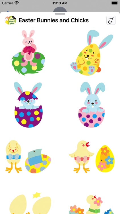 Easter Bunnies and Chicks screenshot-3