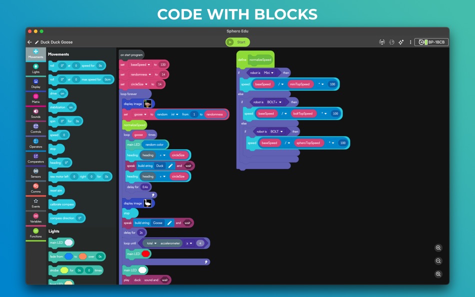 #1. Sphero Edu (macOS) 게시자: Sphero, Inc.