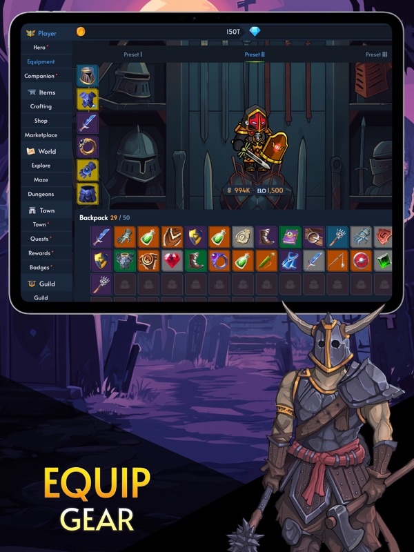 Warshovel: Idle RPG screenshot 9