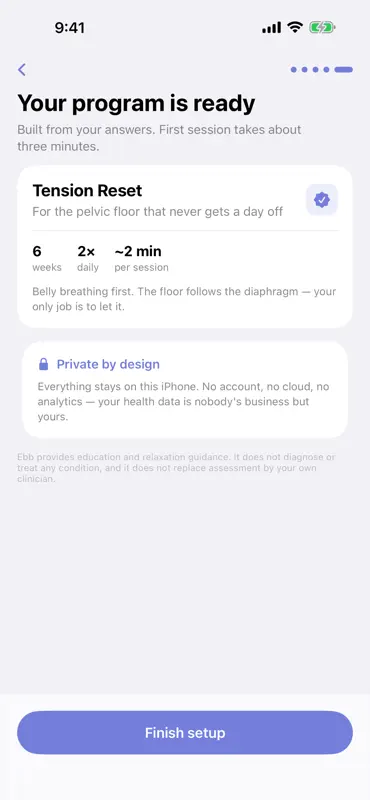 Ebb: Pelvic Floor Release screenshot 5 of 9