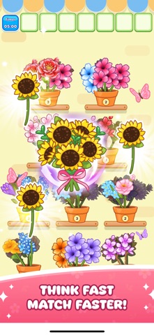 Flower Merge Jam Screenshot 3 of 8