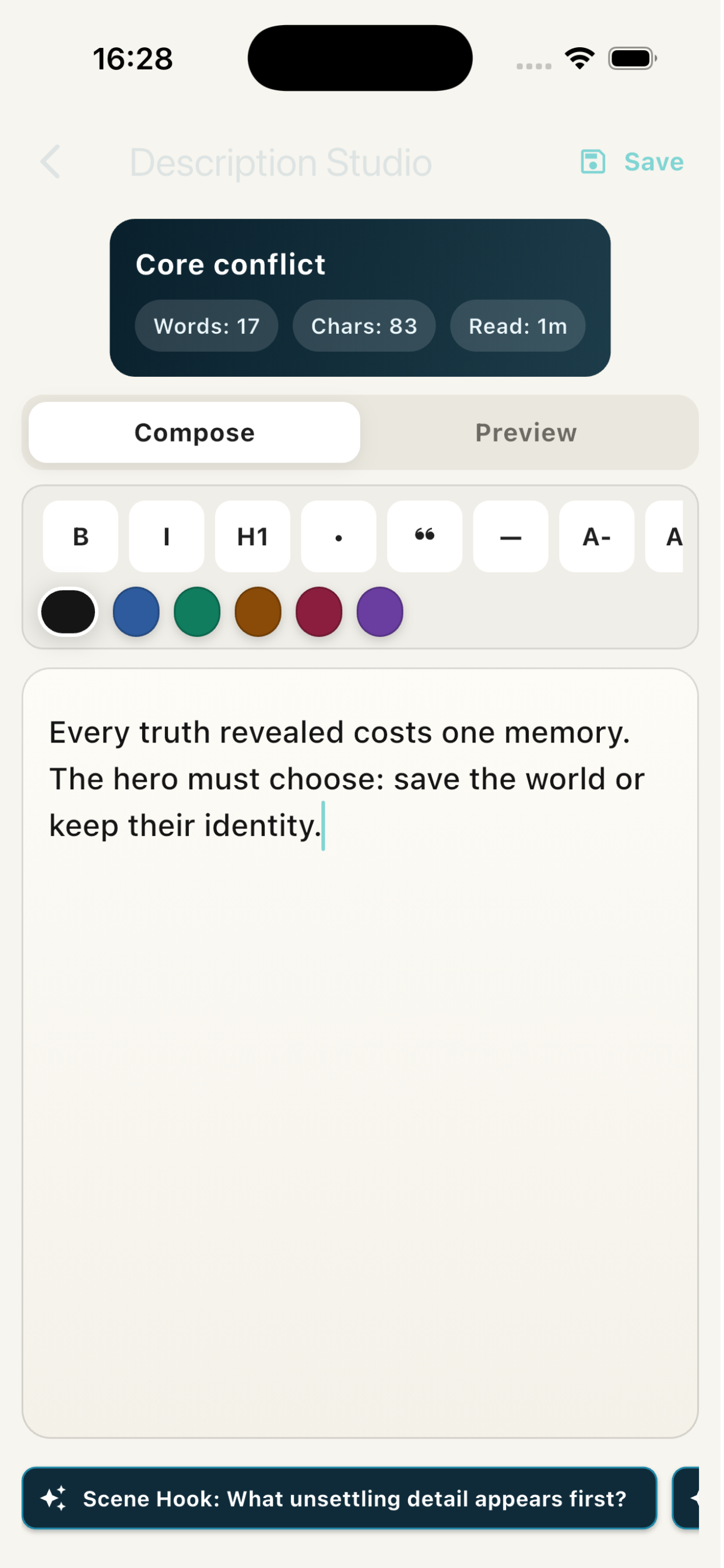 Zen Plot: Idea & Character Map screenshot 5