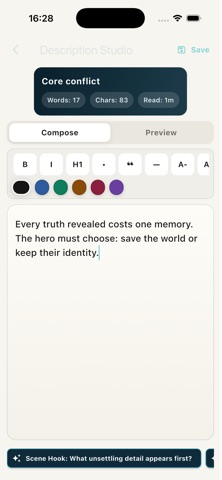 Zen Plot: Idea & Character Map Screenshot 5 of 6