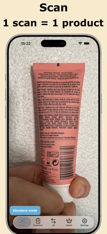 Inventory with barcode Screenshot 3 of 4