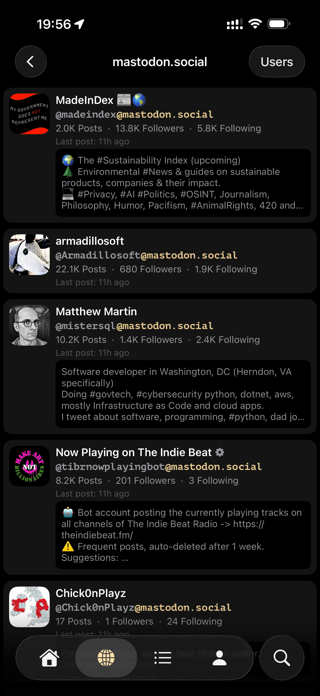 Pheme for Mastodon Screenshot 2 of 3