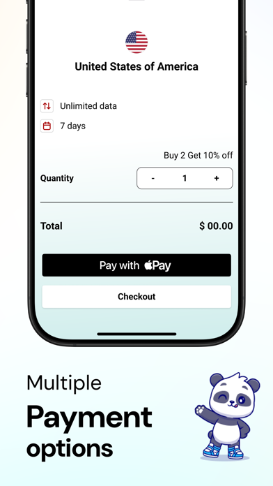 BeachSIM - Global travel eSIM iPhone screenshot 4 - Travel app